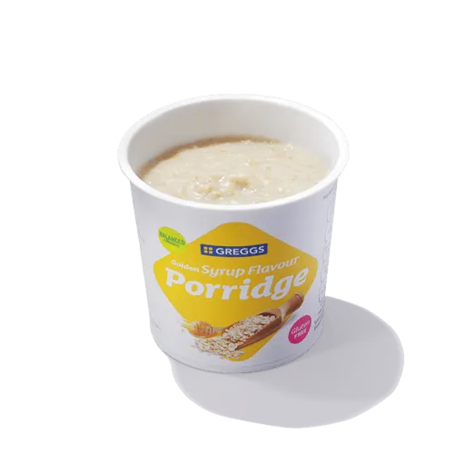 Golden Syrup Flavour Porridge (Ready to eat)