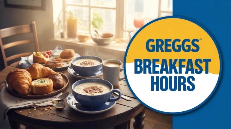 Greggs Breakfast Hours