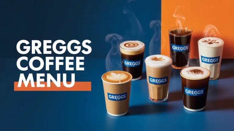 Greggs Coffee Menu