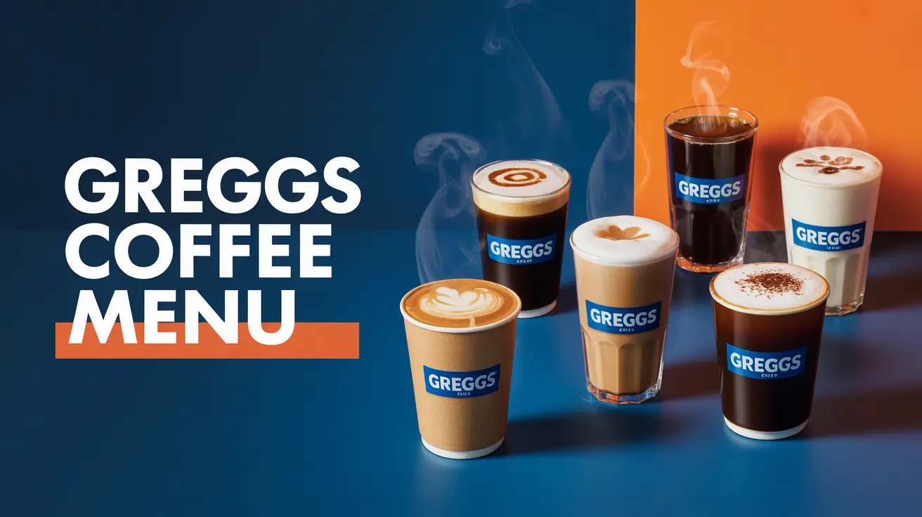 Greggs Coffee Menu