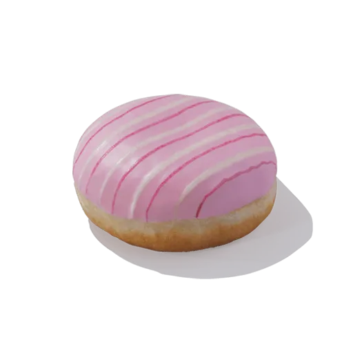 Pink Jammie Doughnut