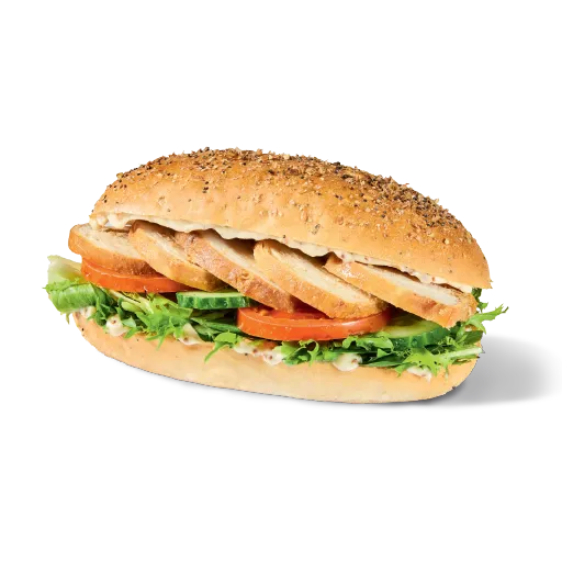 Roast Chicken & Honey Mustard Mayo Oval Bite