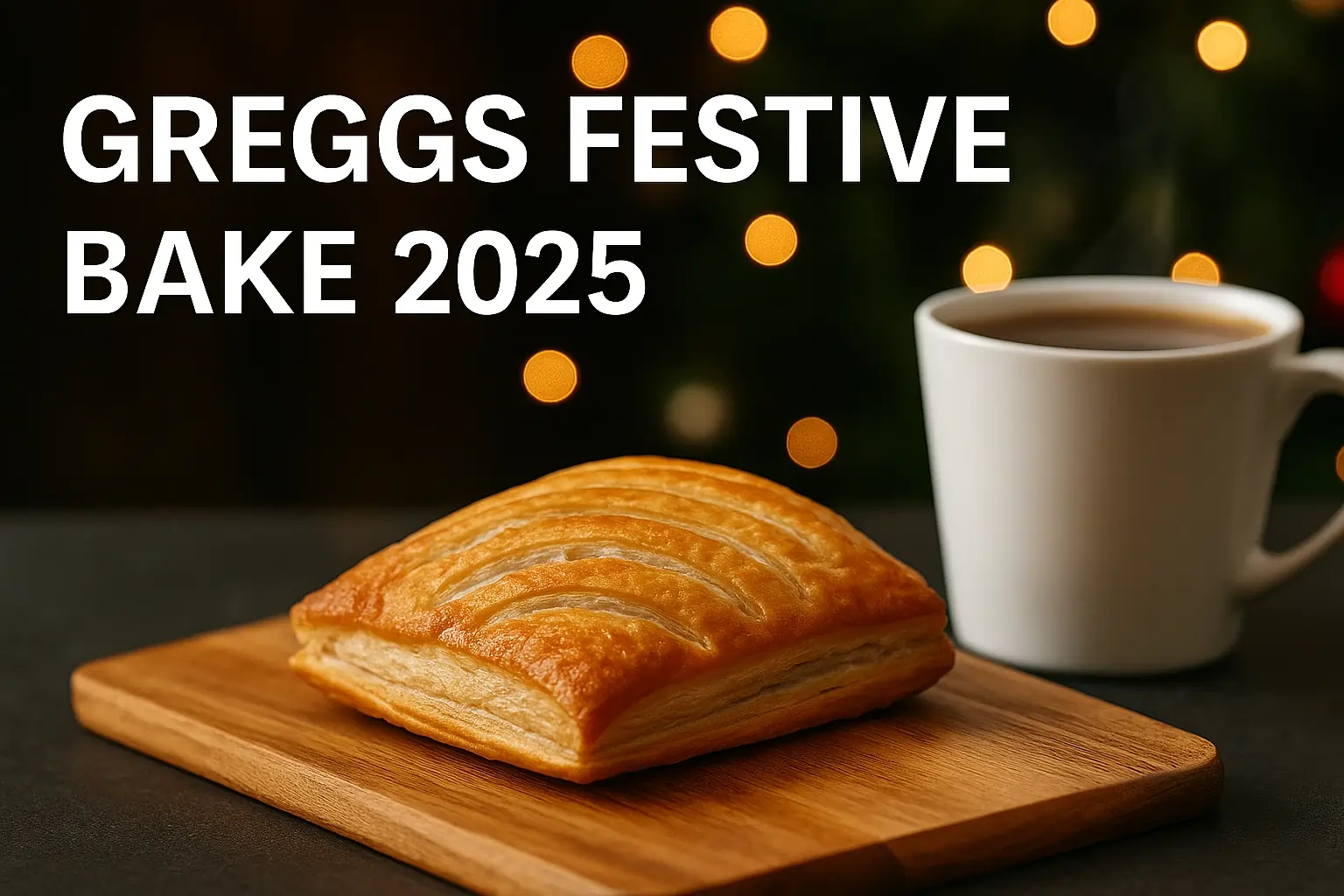 Greggs Festive Bake