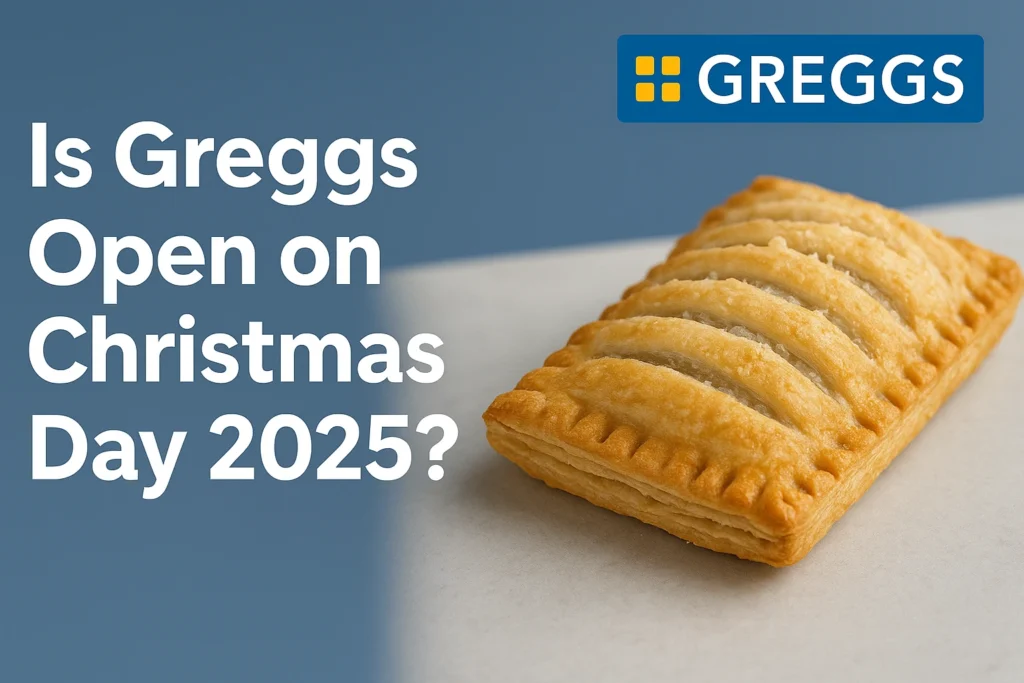 Is Greggs Open on Christmas Day