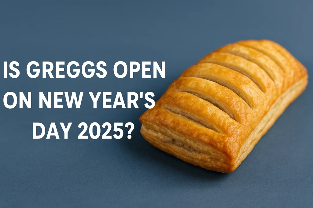 Is Greggs Open on New Year’s Day
